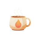 Cozy Coloring Vibes logo