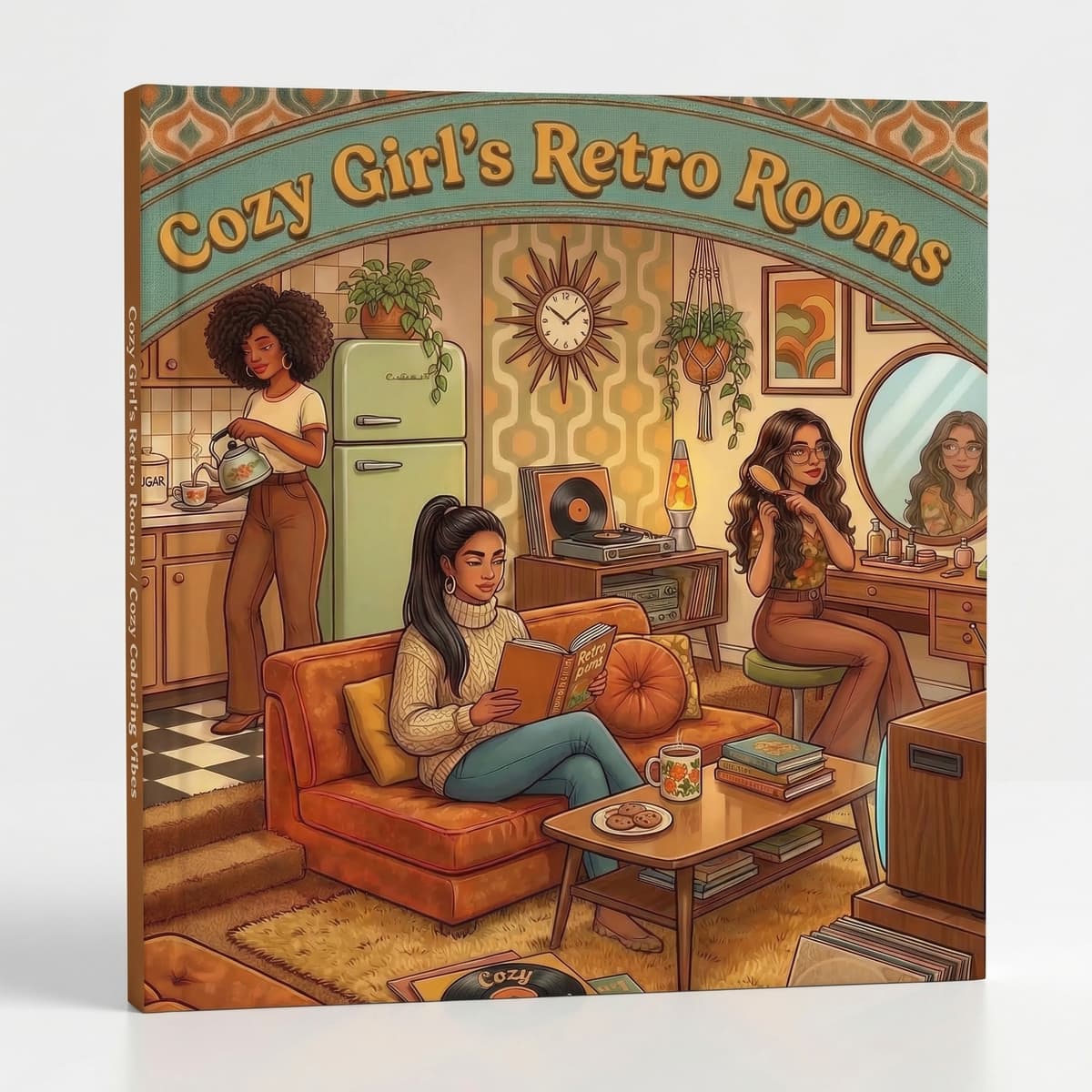 Cover of Cozy Girl’s Retro Rooms