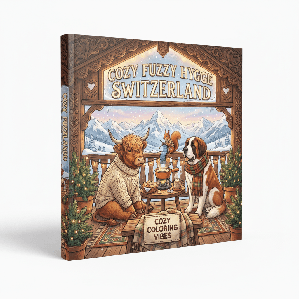 Cover of Cozy Fuzzy Hygge Switzerland