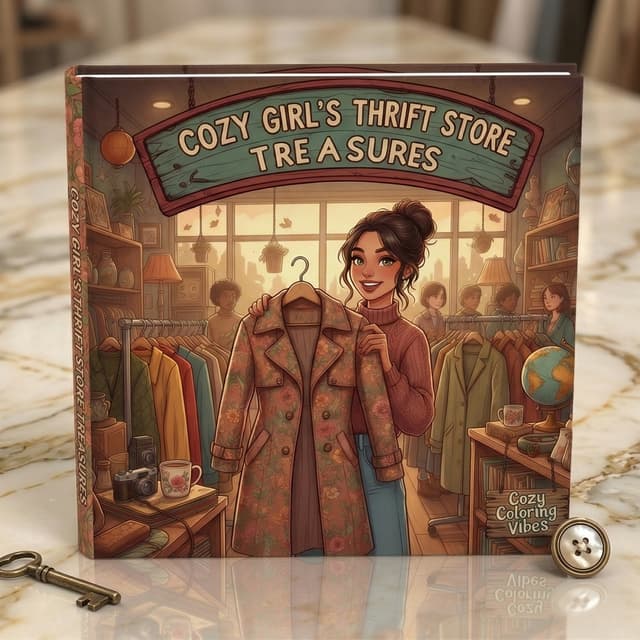 Cover of Cozy Girl's Thrift Store Treasures