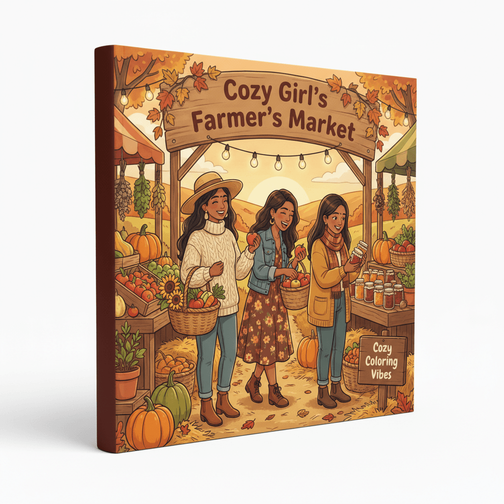 Cover of Cozy Girl's Farmer's Market