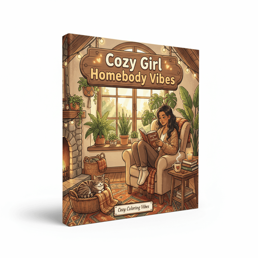 Cover of Cozy Girl Homebody Vibes
