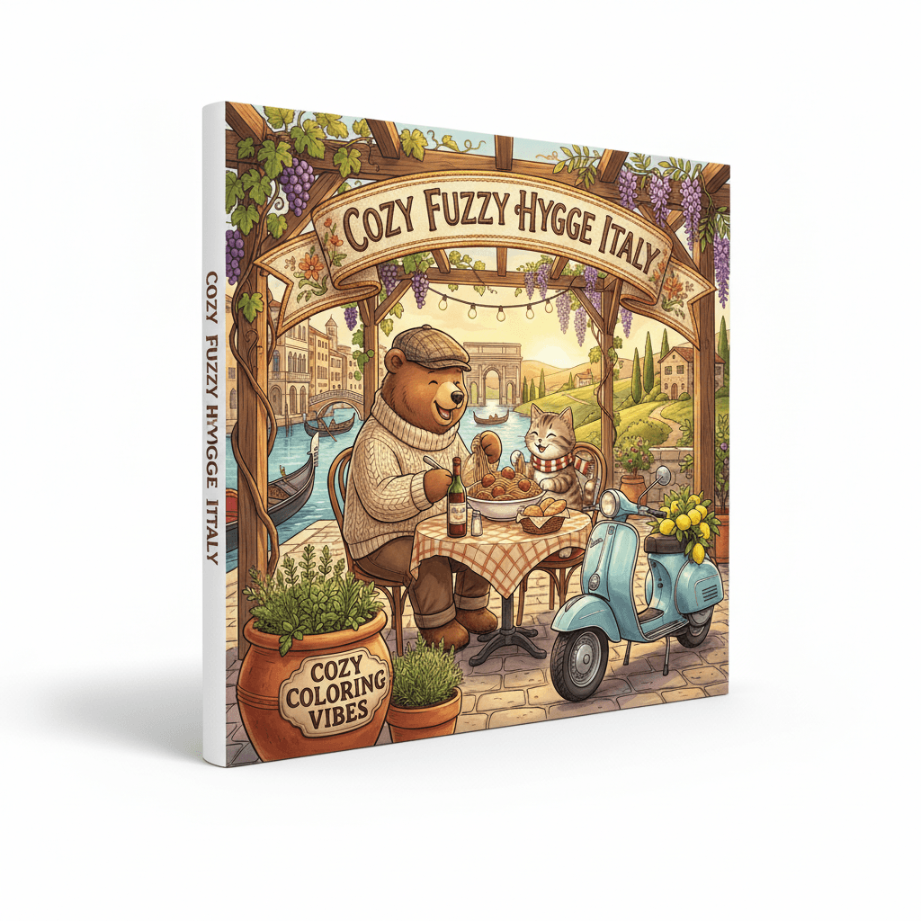 Cover of Cozy Fuzzy Hygge Italy