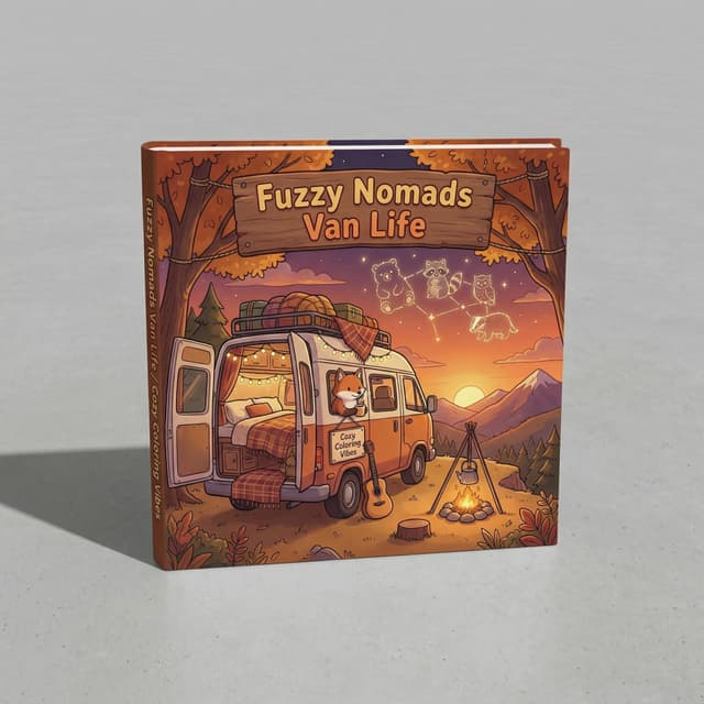 Cover of Fuzzy Nomads Van Life