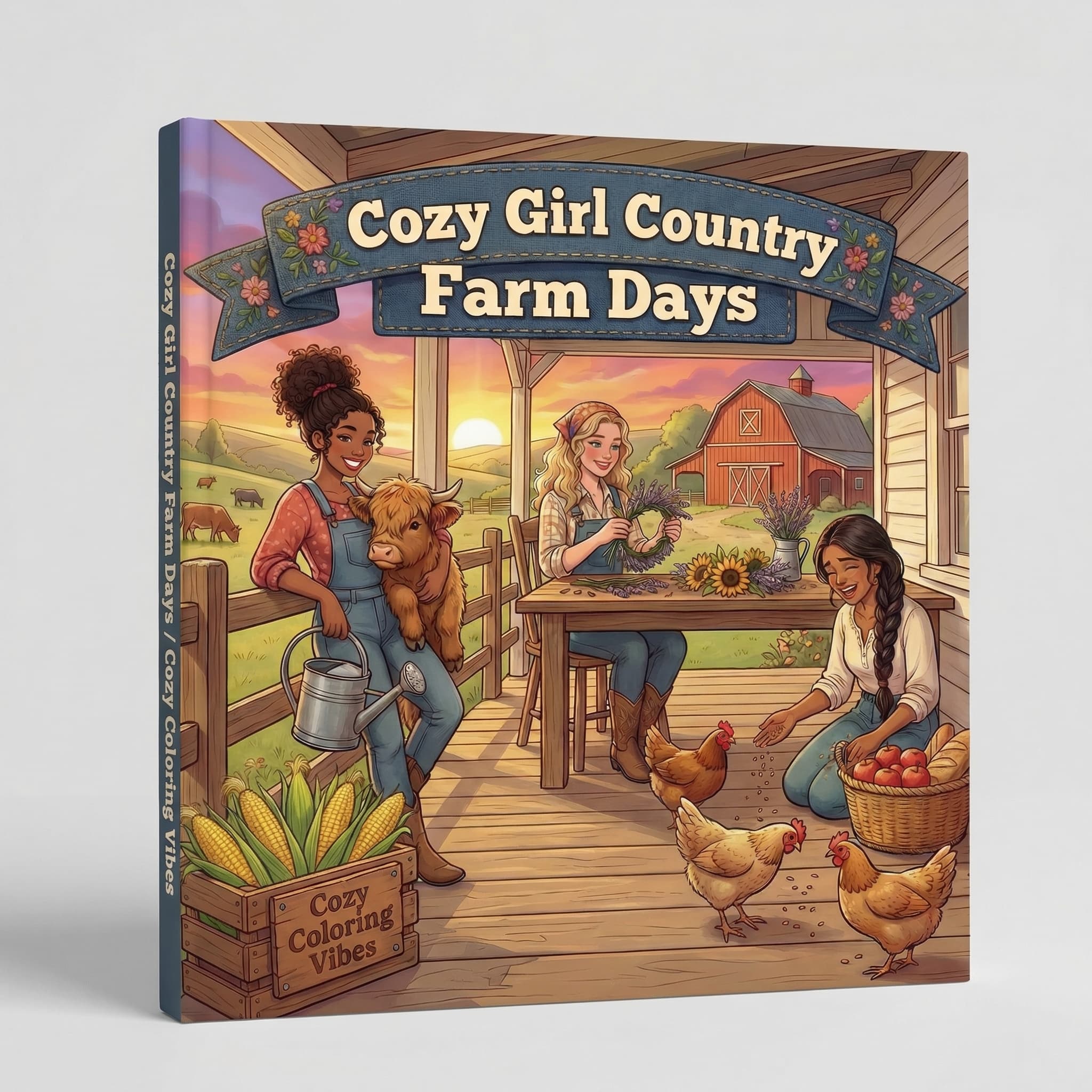 Cover of Cozy Girl Country Farm Days