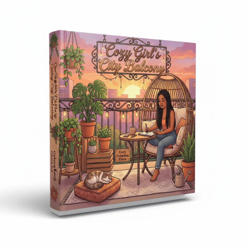 Cover of Cozy Girl's City Balcony