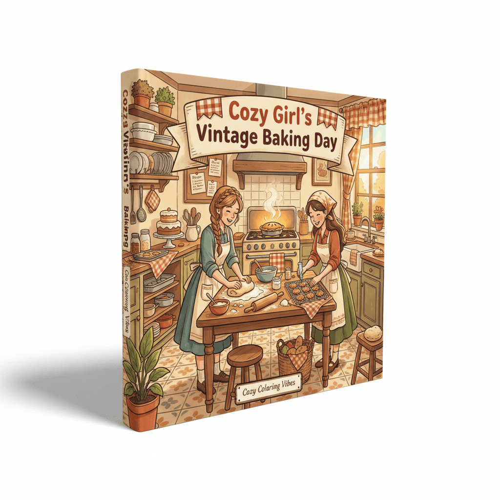 Cover of Cozy Girl's Vintage Baking Day