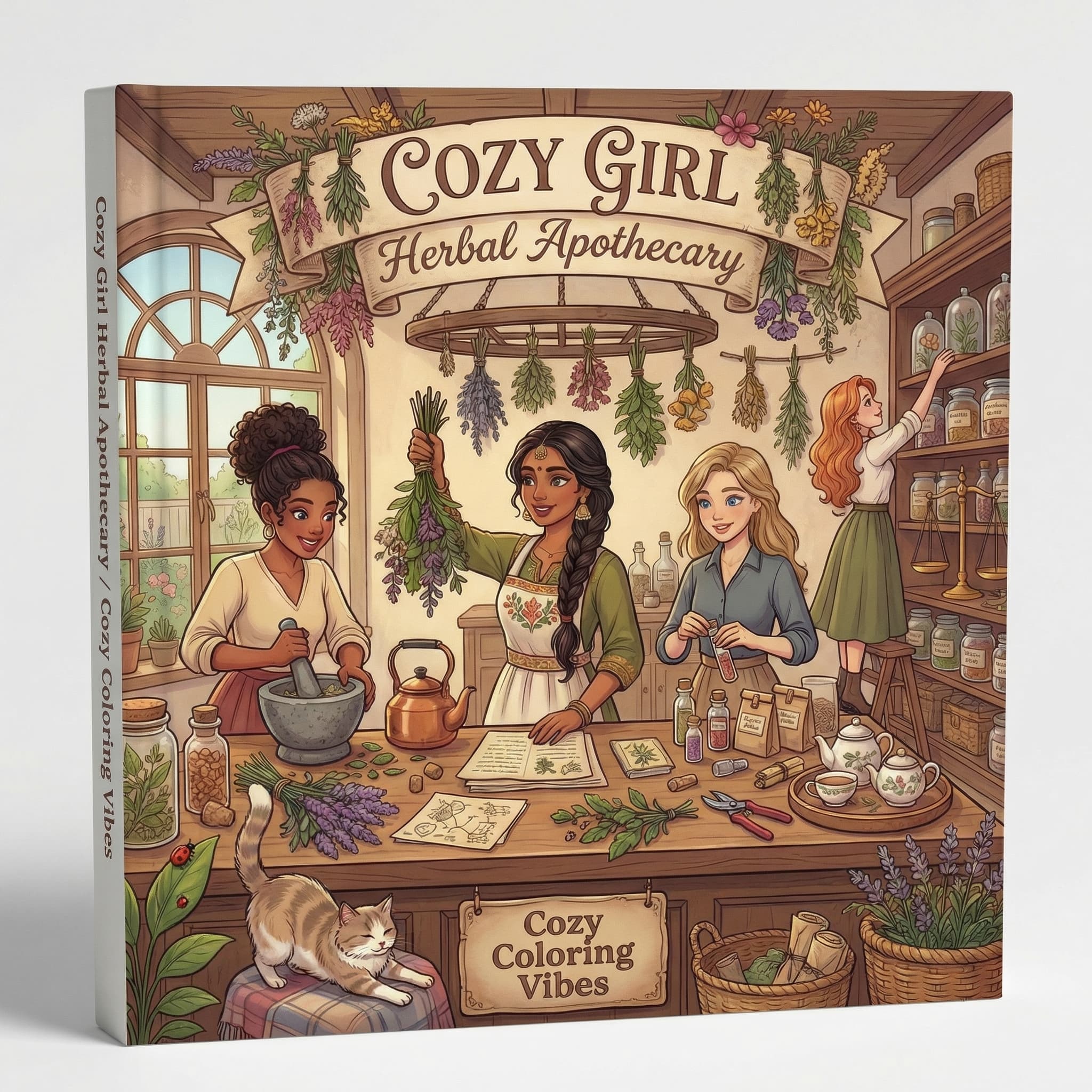 Cover of Cozy Girl Herbal Apothecary