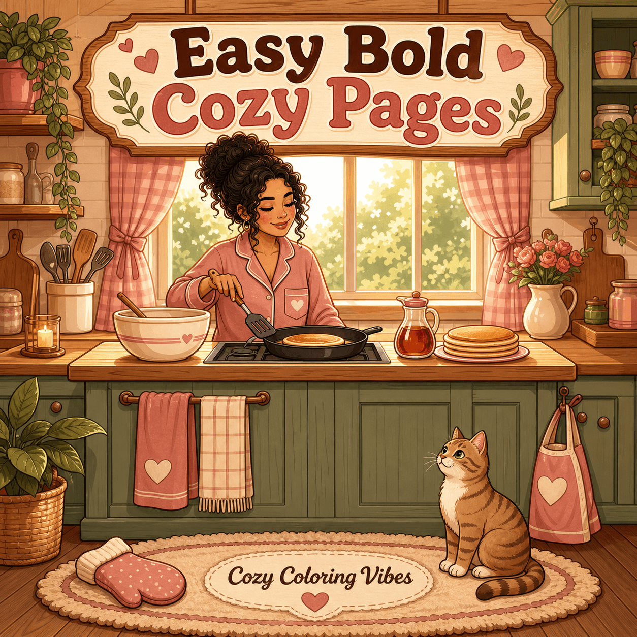 Easy Bold Cozy Pages cover
