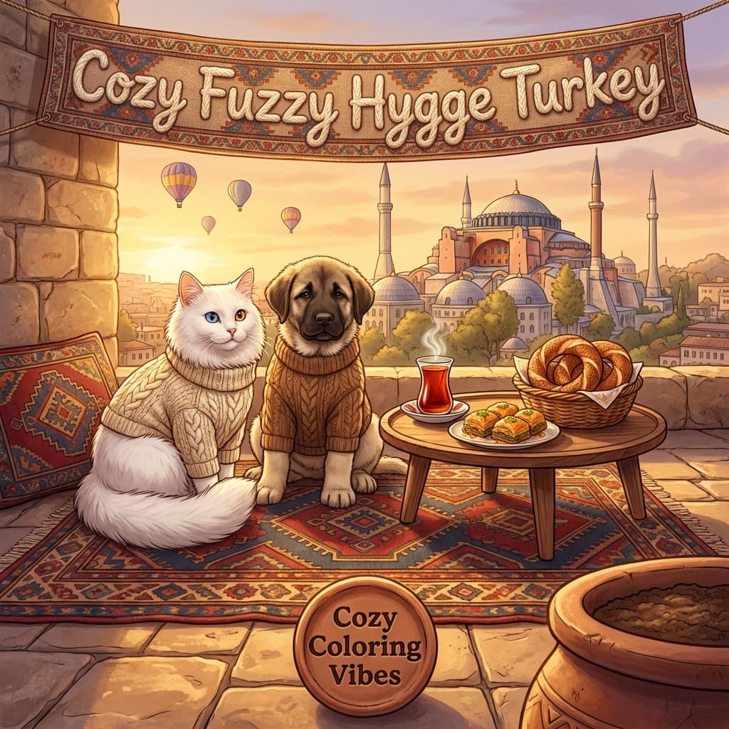 Cover of Cozy Fuzzy Hygge Turkey
