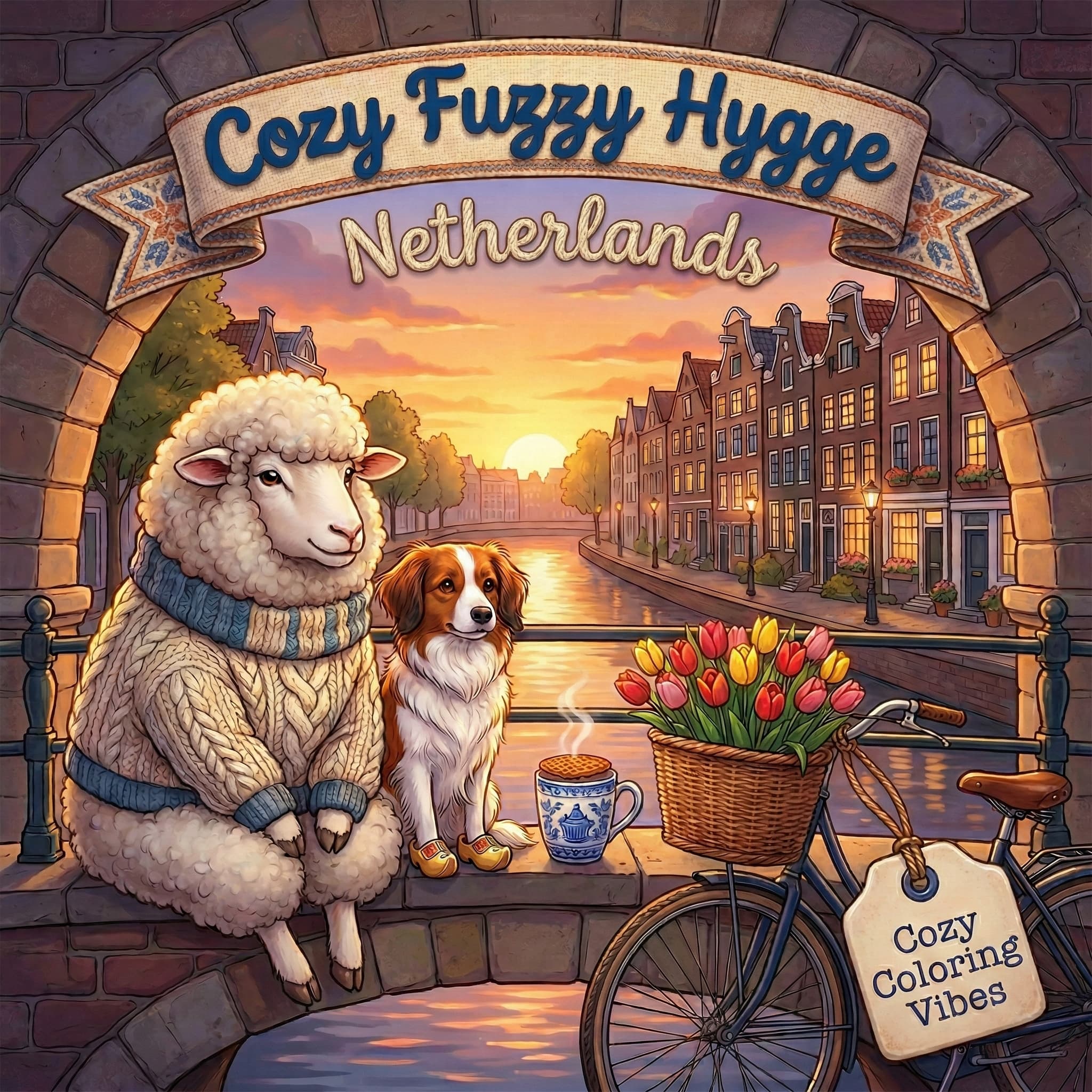 Cover of Cozy Fuzzy Hygge Netherlands