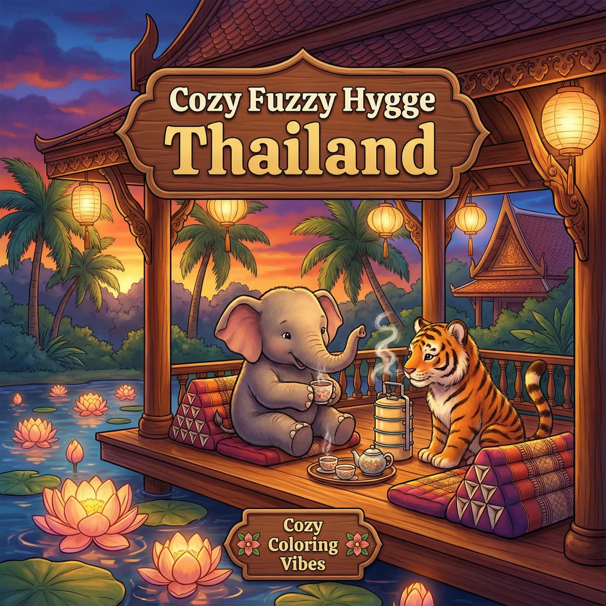 Cover of Cozy Fuzzy Hygge Thailand