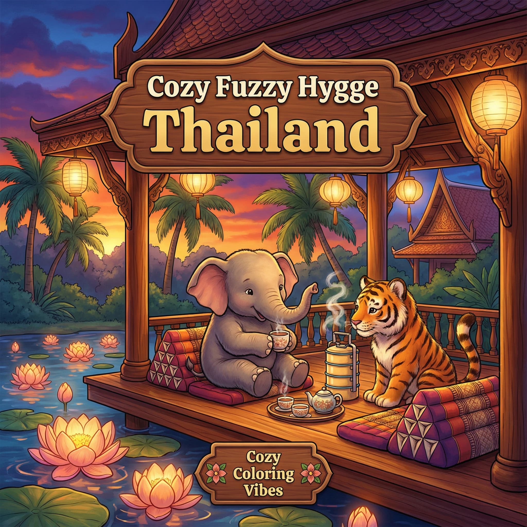 Cover of Cozy Fuzzy Hygge Thailand