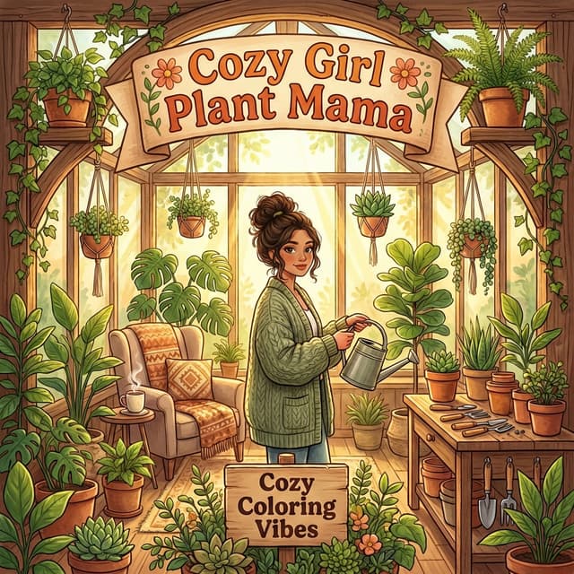 Cover of Cozy Girl Plant Mama