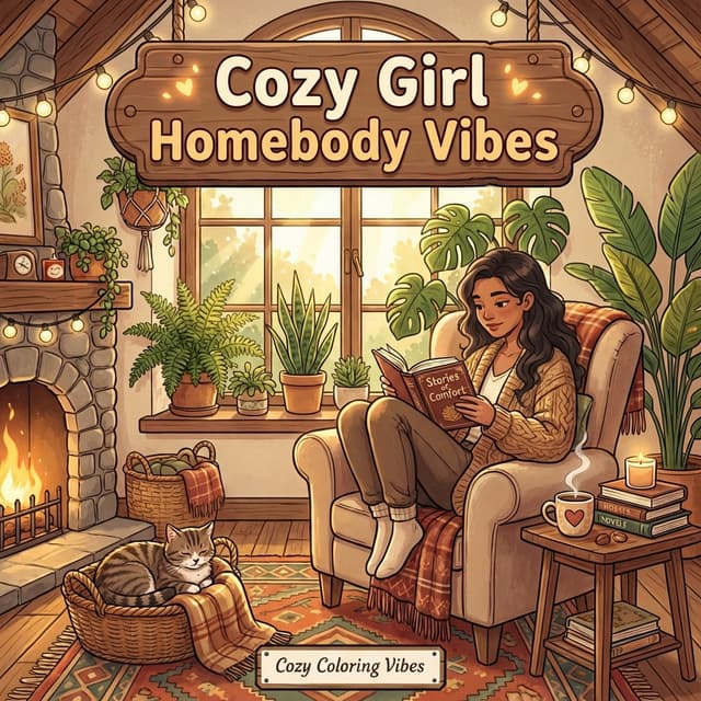 Cover of Cozy Girl Homebody Vibes