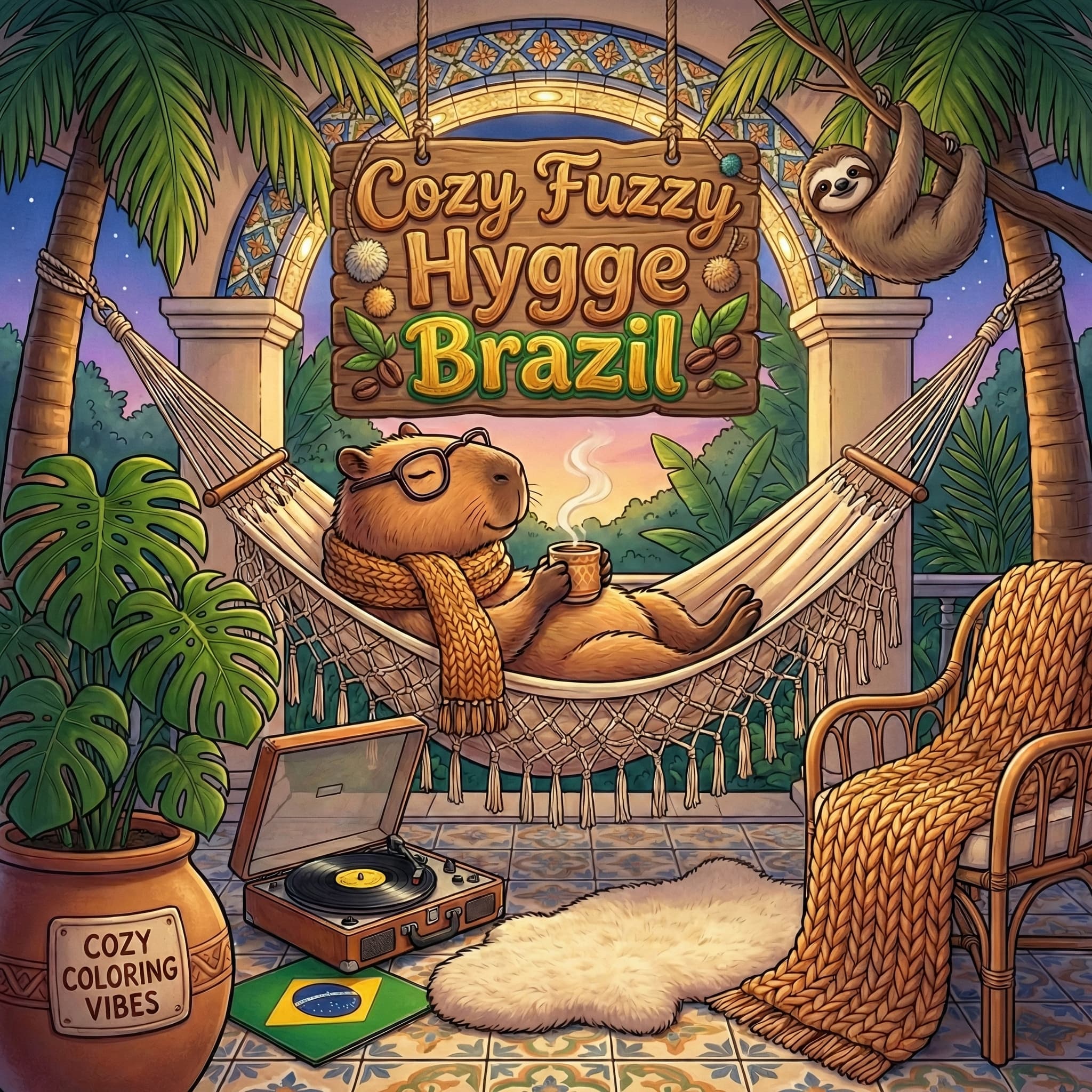 Cover of Cozy Fuzzy Hygge Brazil