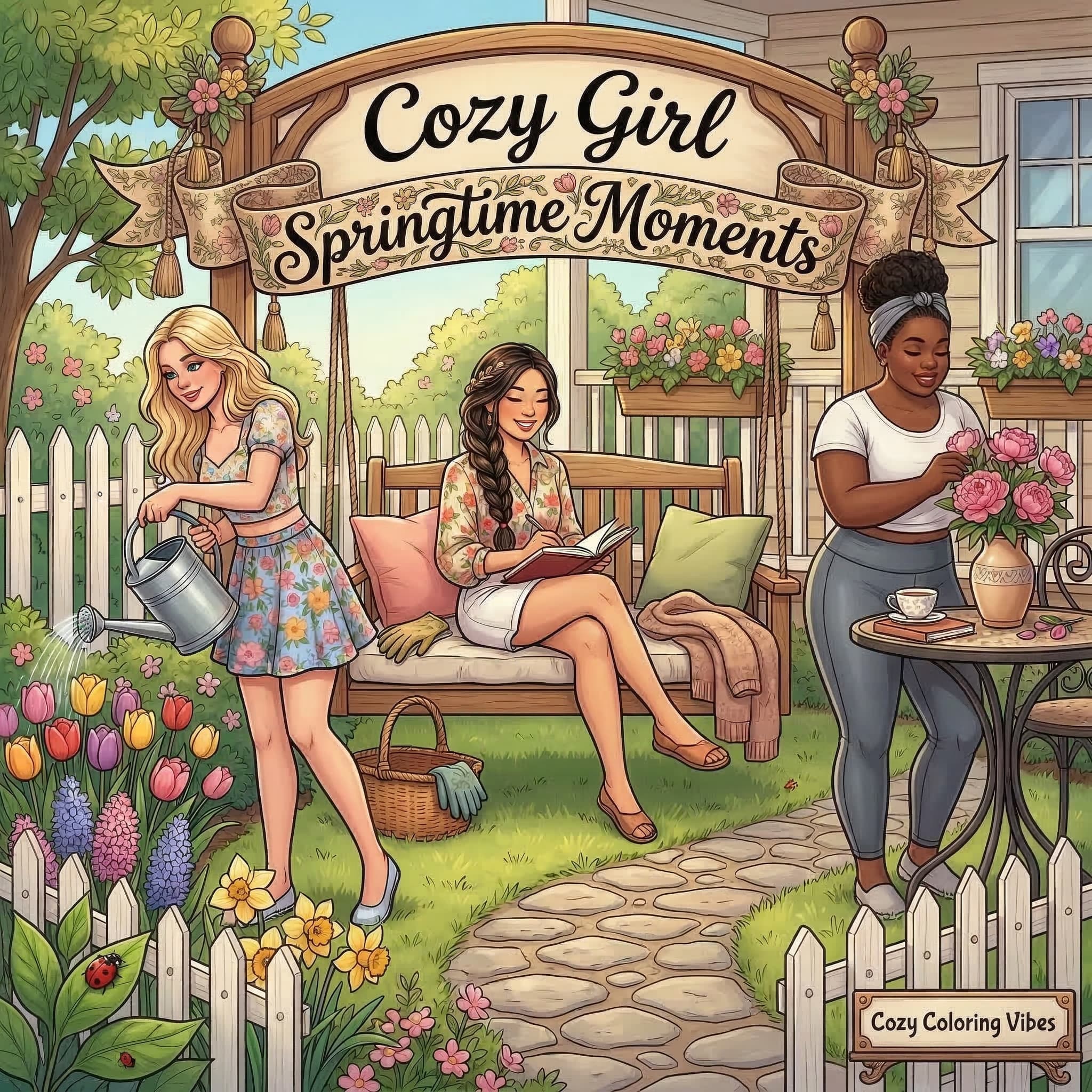 Cover of Cozy Girl Springtime Moments