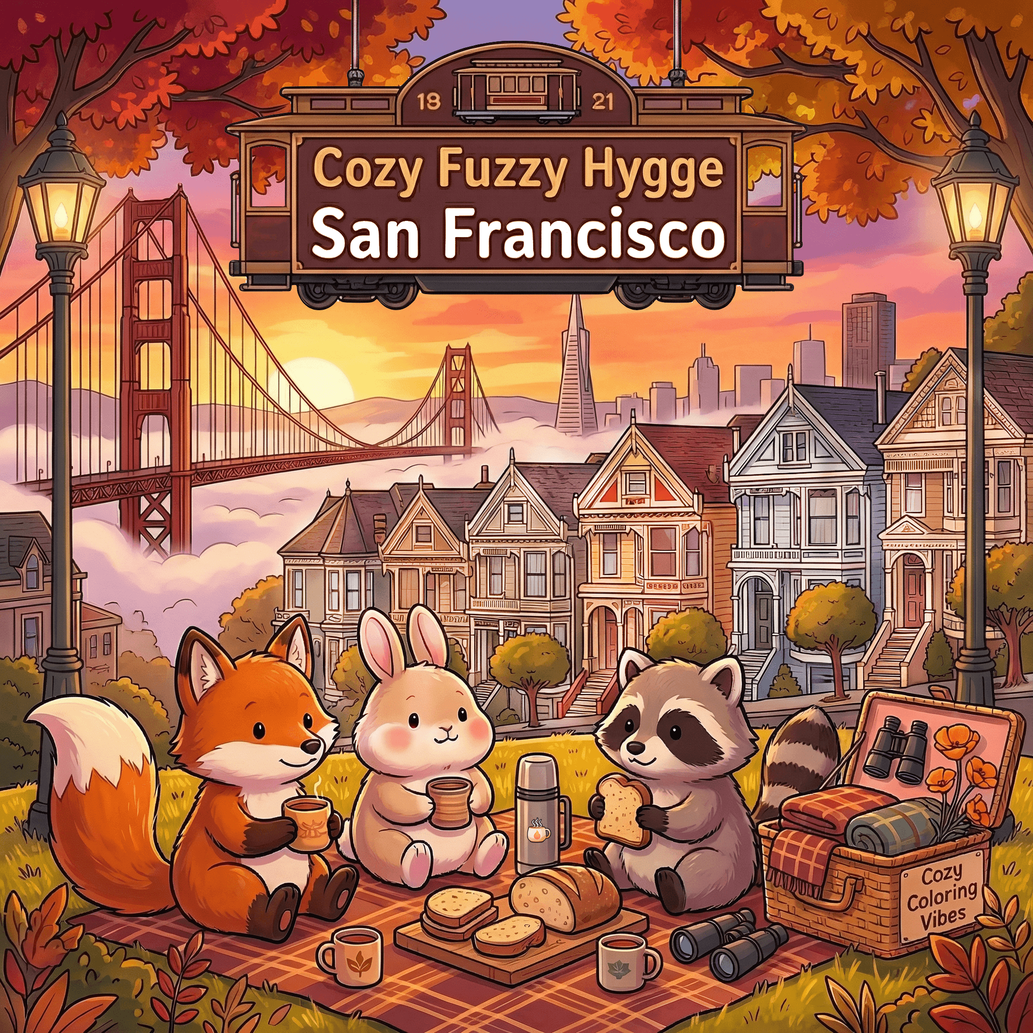 Cover of Cozy Fuzzy Hygge San Francisco