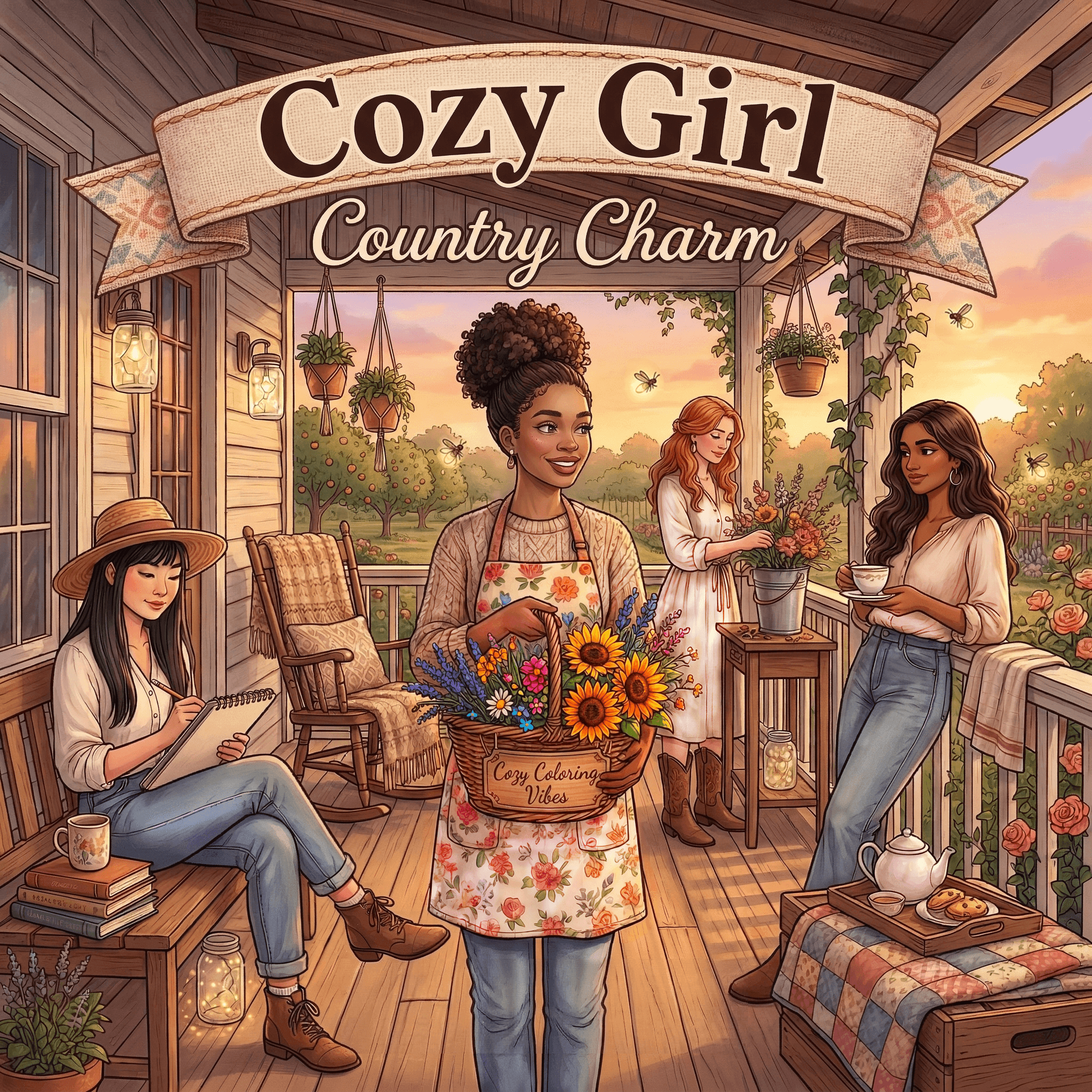 Cover of Cozy Girl Country Charm