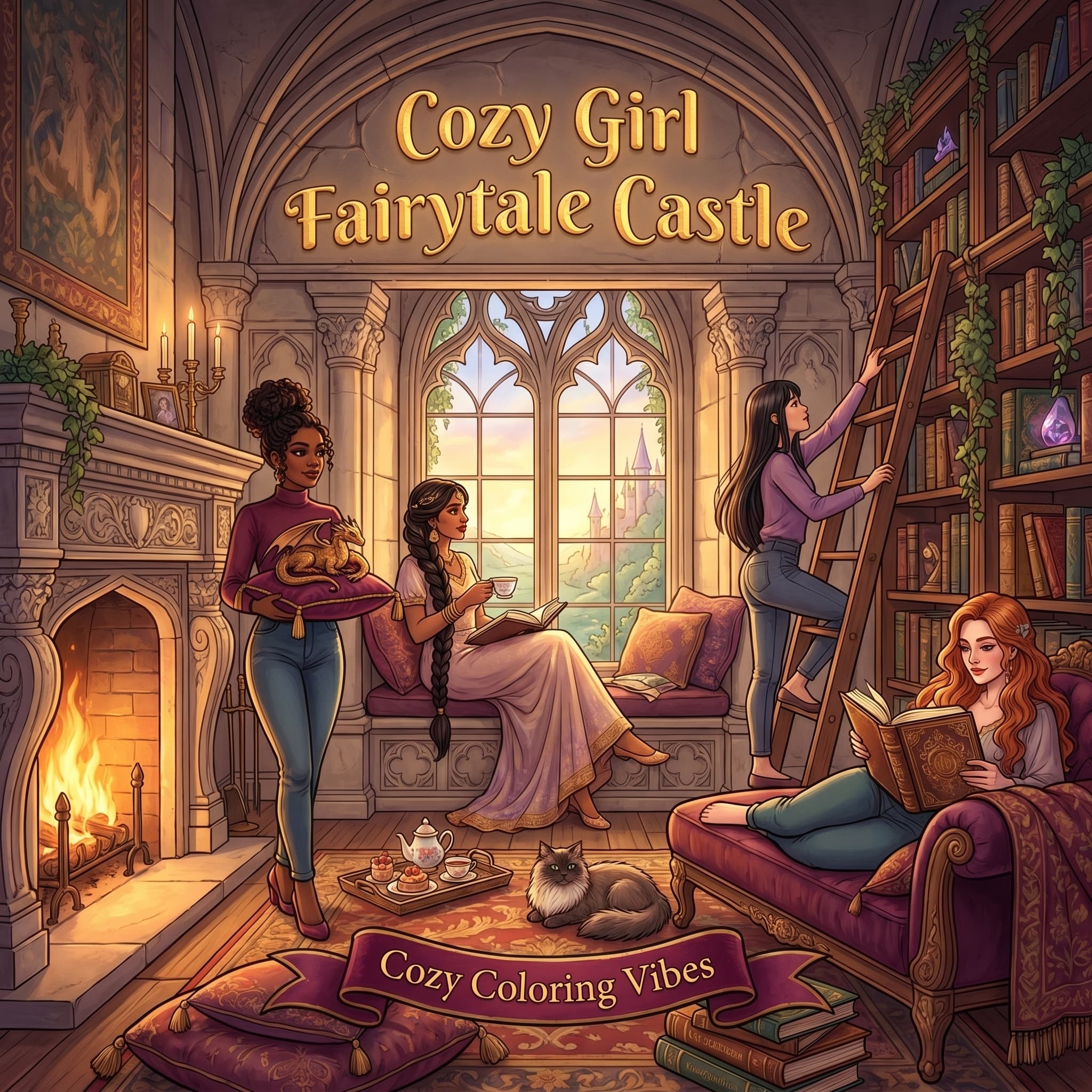 Cover of Cozy Girl Fairytale Castle