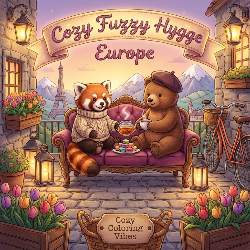 Cover of Cozy Fuzzy Hygge Europe