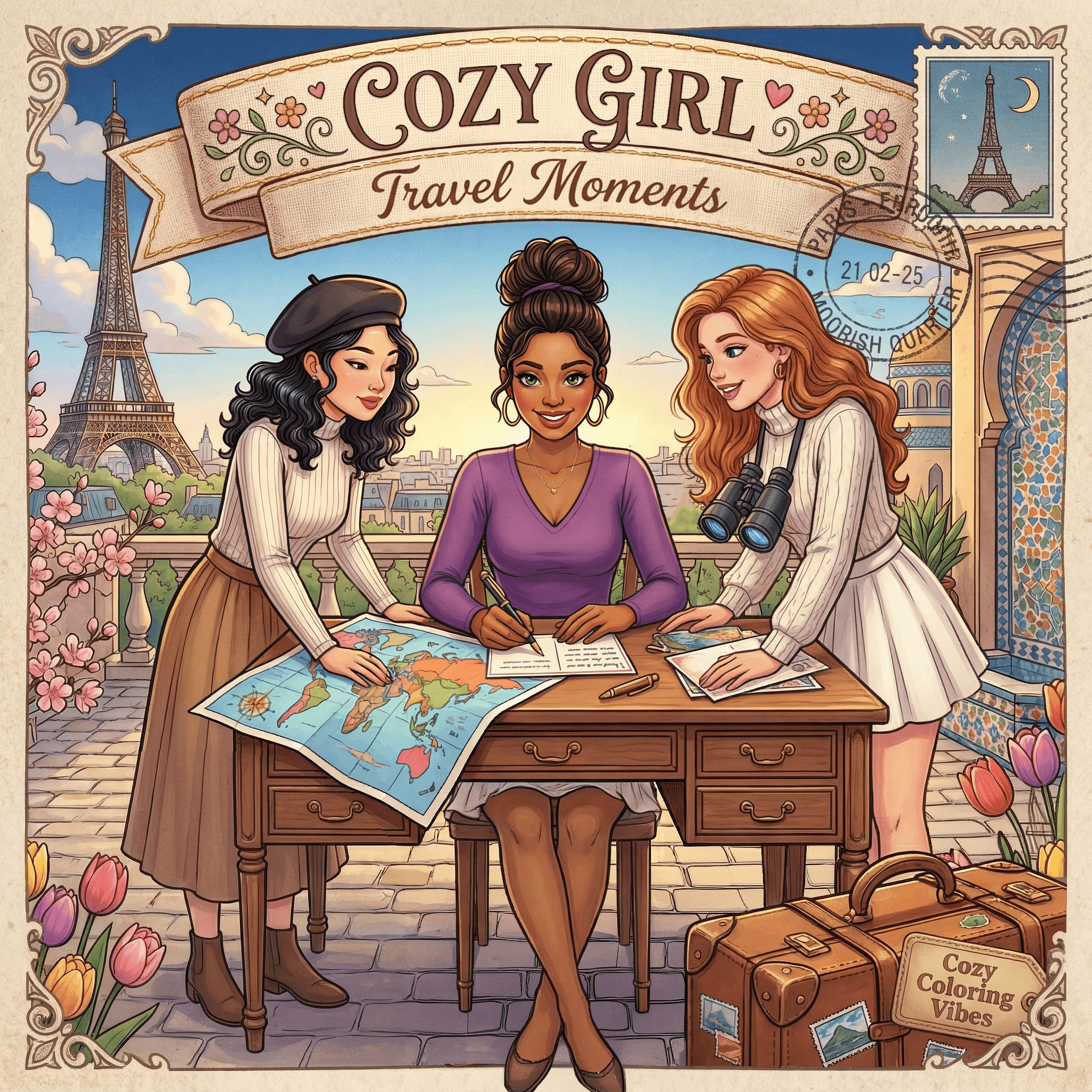Cover of Cozy Girl Travel Moments