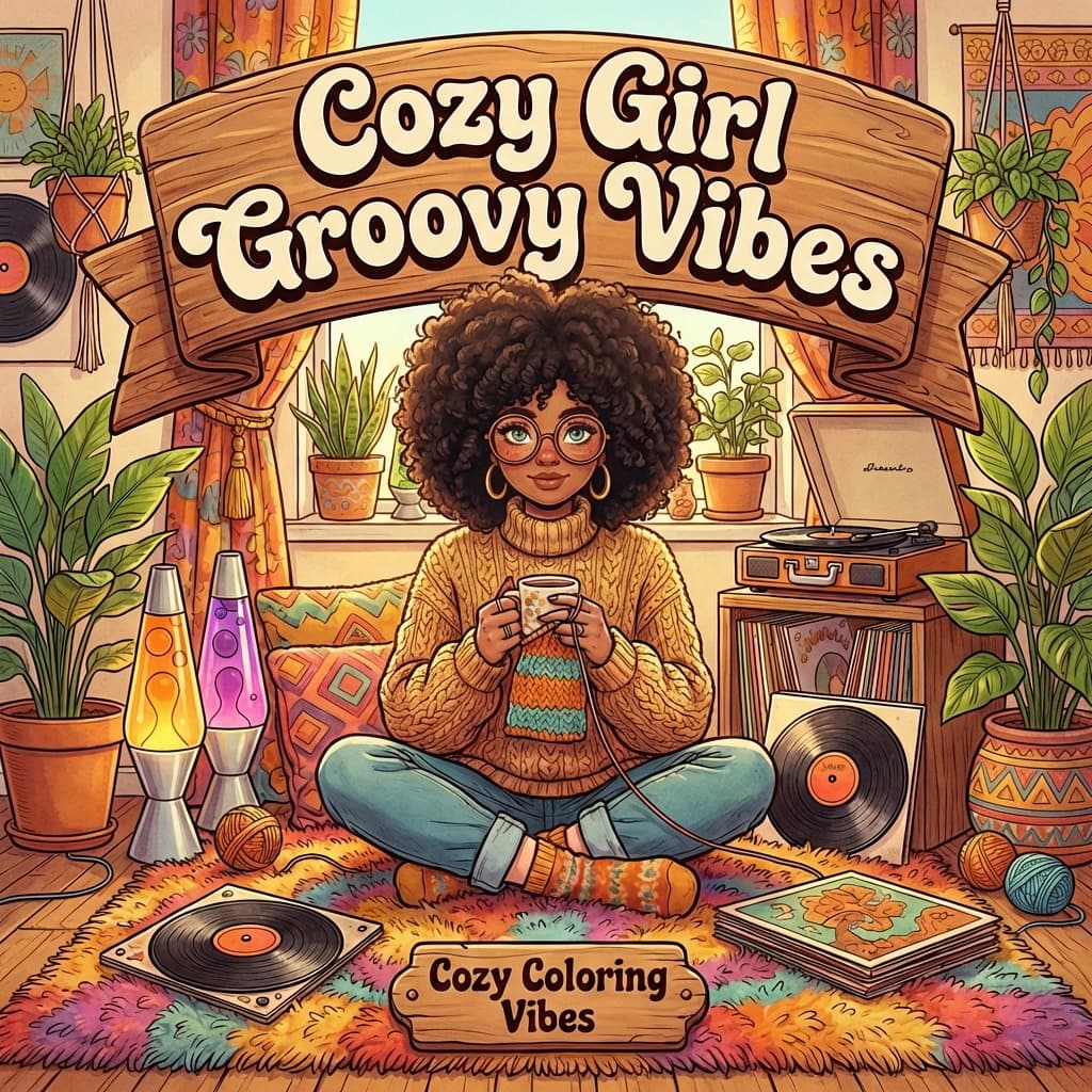 Cover of Cozy Girl Groovy Vibes