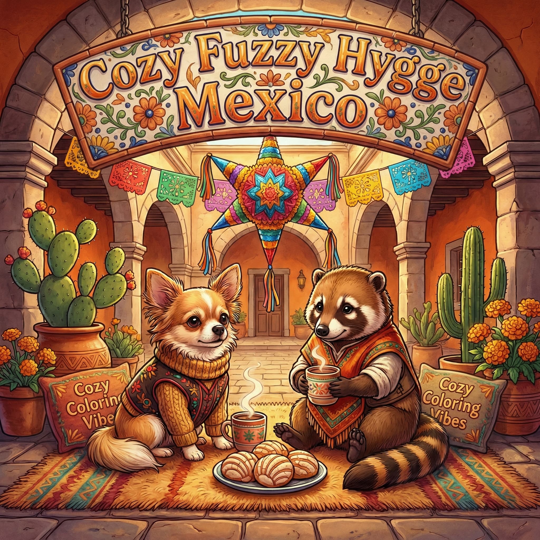 Cover of Cozy Fuzzy Hygge Mexico