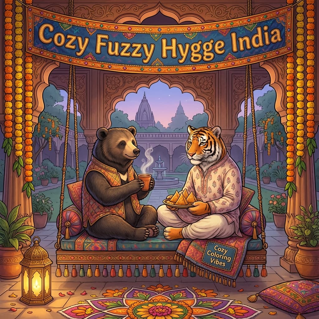 Cover of Cozy Fuzzy Hygge India