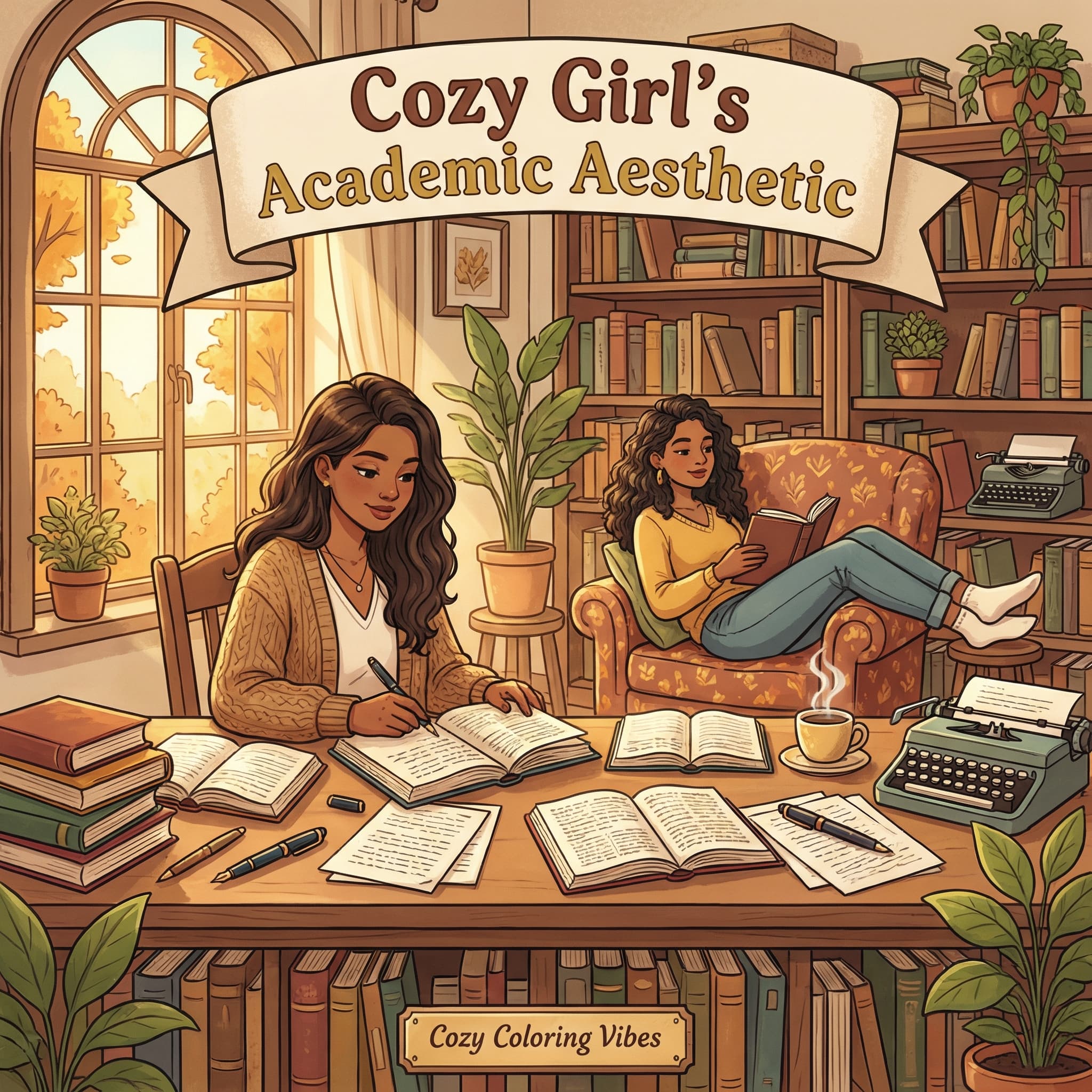 Cover of Cozy Girl’s Academic Aesthetic