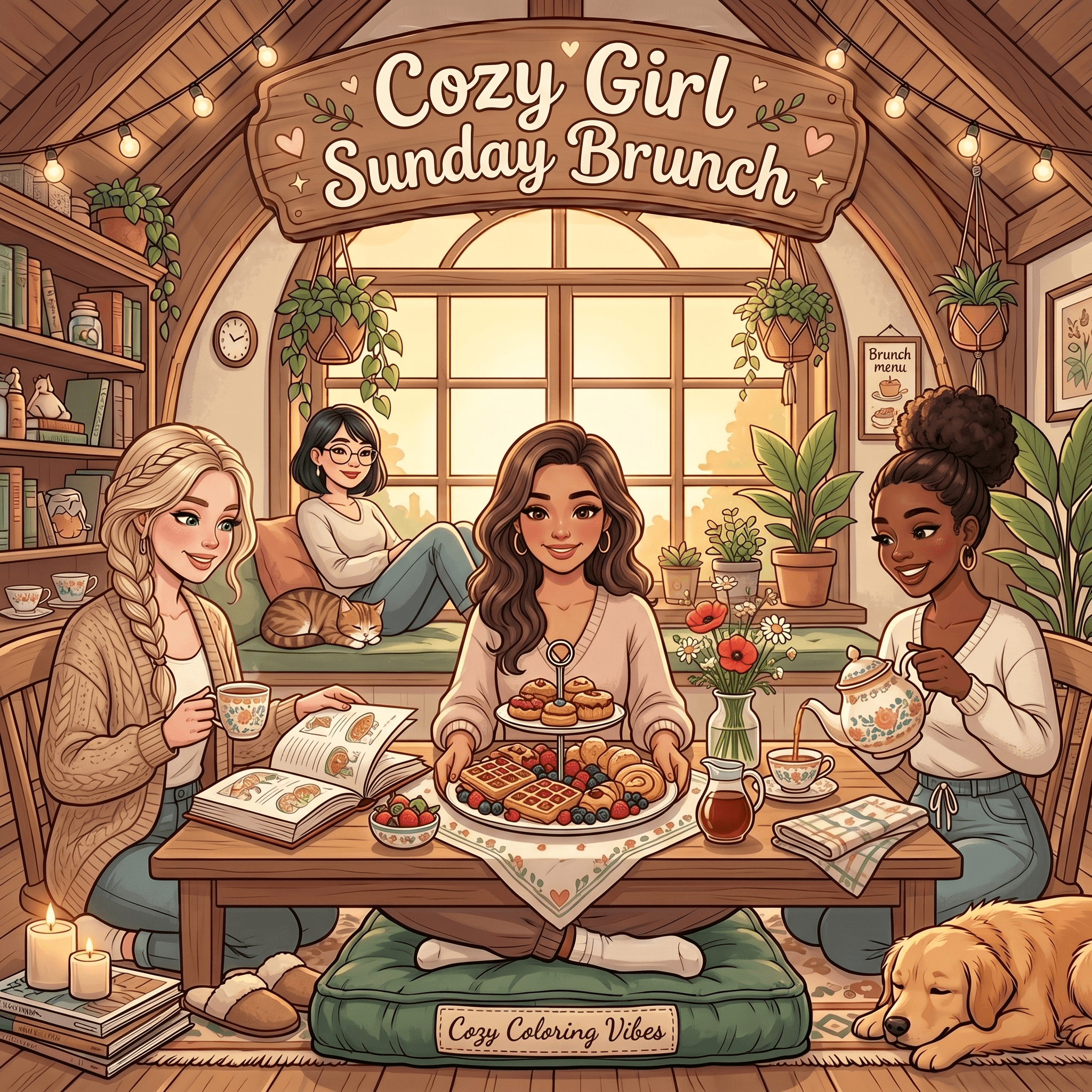 Cover of Cozy Girl Sunday Brunch